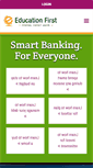 Mobile Screenshot of educationfirstfcu.org